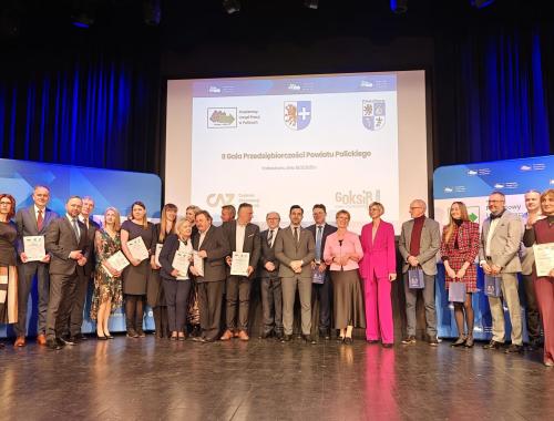 II Gala Przedsiębiorczości Powiatu Polickiego