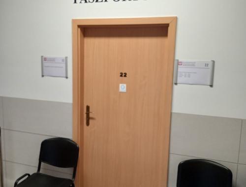 Terenowy Punkt Paszportowy w dniu 12 lutego 2025 r. nieczynny