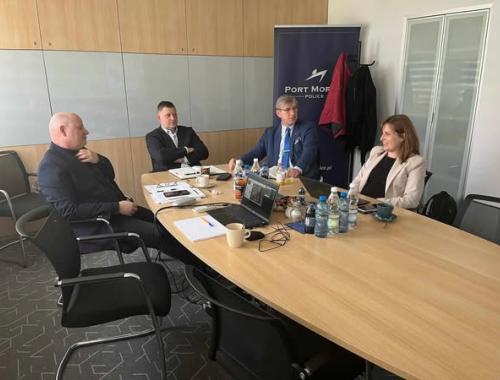 Spotkanie grupy roboczej ds. terenów inwestycyjnych wokół Portu Morskiego w Policach