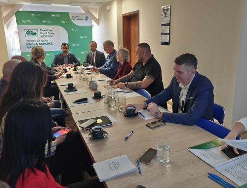 Inauguracyjne posiedzenie Powiatowej Rady Rynku Pracy