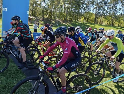 Powiat Policki na trasie sportowych emocji-Zachodniopomorski Puchar MTB