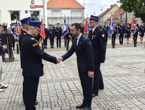 Powiatowe Obchody Dnia Strażaka oraz 75-lecie Ochotniczej Straży Pożarnej w Nowym Warpnie
