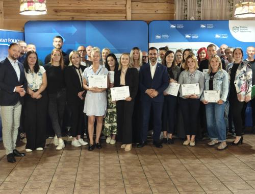 Nowi przedsiębiorcy z Powiatu Polickiego ruszają z własnym biznesem!