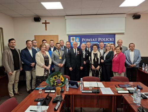 Srebrna Odznaka Honorowa Gryfa Zachodniopomorskiego dla pana Cezarego Arciszewskiego