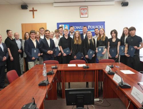 Pierwsza Sesja Młodzieżowej Rady Powiatu Polickiego