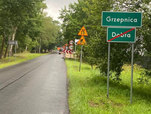 Ruszyły prace w Grzepnicy – inwestycja dla bezpieczeństwa i wygody mieszkańców