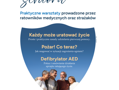 Ruszają zapisy na kolejne szkolenie „Kurs Bezpiecznego Seniora” w Mierzynie