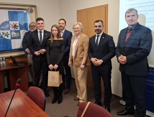 Młodzieżowy Lider Powiatu Polickiego uhonorowany!