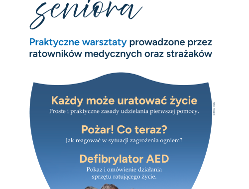 Kolejne szkolenia w ramach projektu „Kurs Bezpiecznego Seniora” w Policach