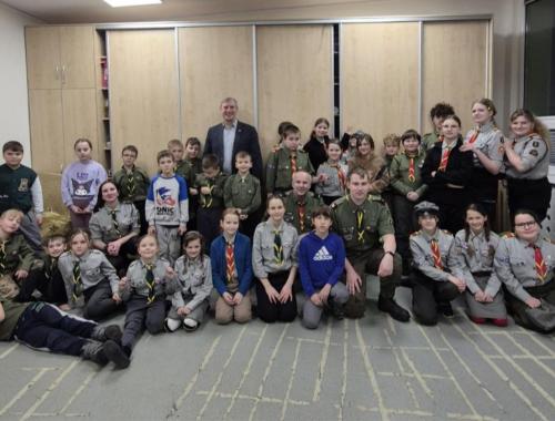 Spotkanie z zuhami i druhami działającymi na terenie Gminy Dobra