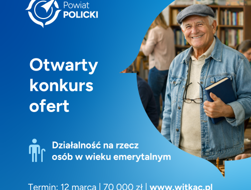  konkurs ofert na realizację zadań publicznych wspierających aktywność osób w wieku emerytalnym