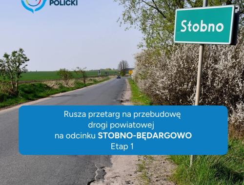 droga powiatowa w Stobnie