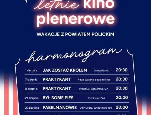 Kino letnie plakat