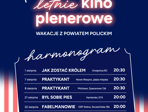 Plakat kino plenerowe