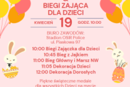 Wielkanocny Bieg i Marsz Nordic Walking dla Adasia Orlika