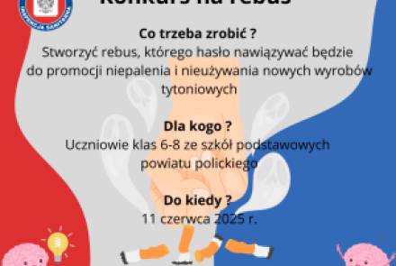 Konkurs z okazji Światowego Dnia bez Tytoniu