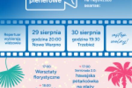Wakacje z Powiatem Polickim - Letnie Kino Plenerowe!
